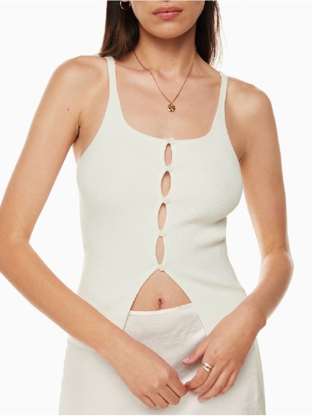 Aritzia Wilfred Blanche Top